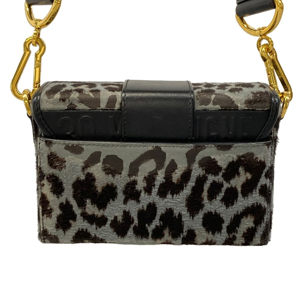 Christian Dior DIOR/ChristianDior 30 Montaigne Box Bag Shoulder Bag Gray Dark - Picture 3 of 15